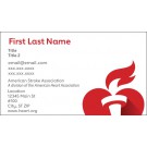 AHA/ASA Business Cards Large Font 250/unit