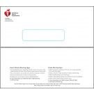 AHA #10 Custom Window Envelope - NC Finance only 2500/unit