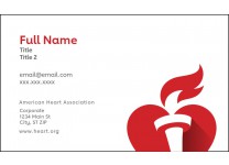 AHA Business Cards 250/unit