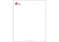 AHA Business Letterhead 500/unit